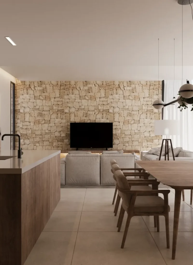 COCINA COMEDOR-Estilo Mediterráneo