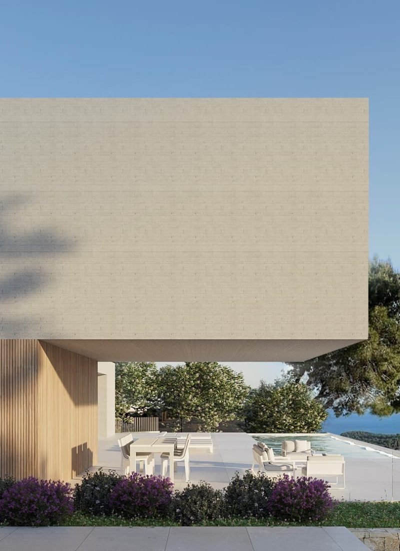 Vista exterior trasera